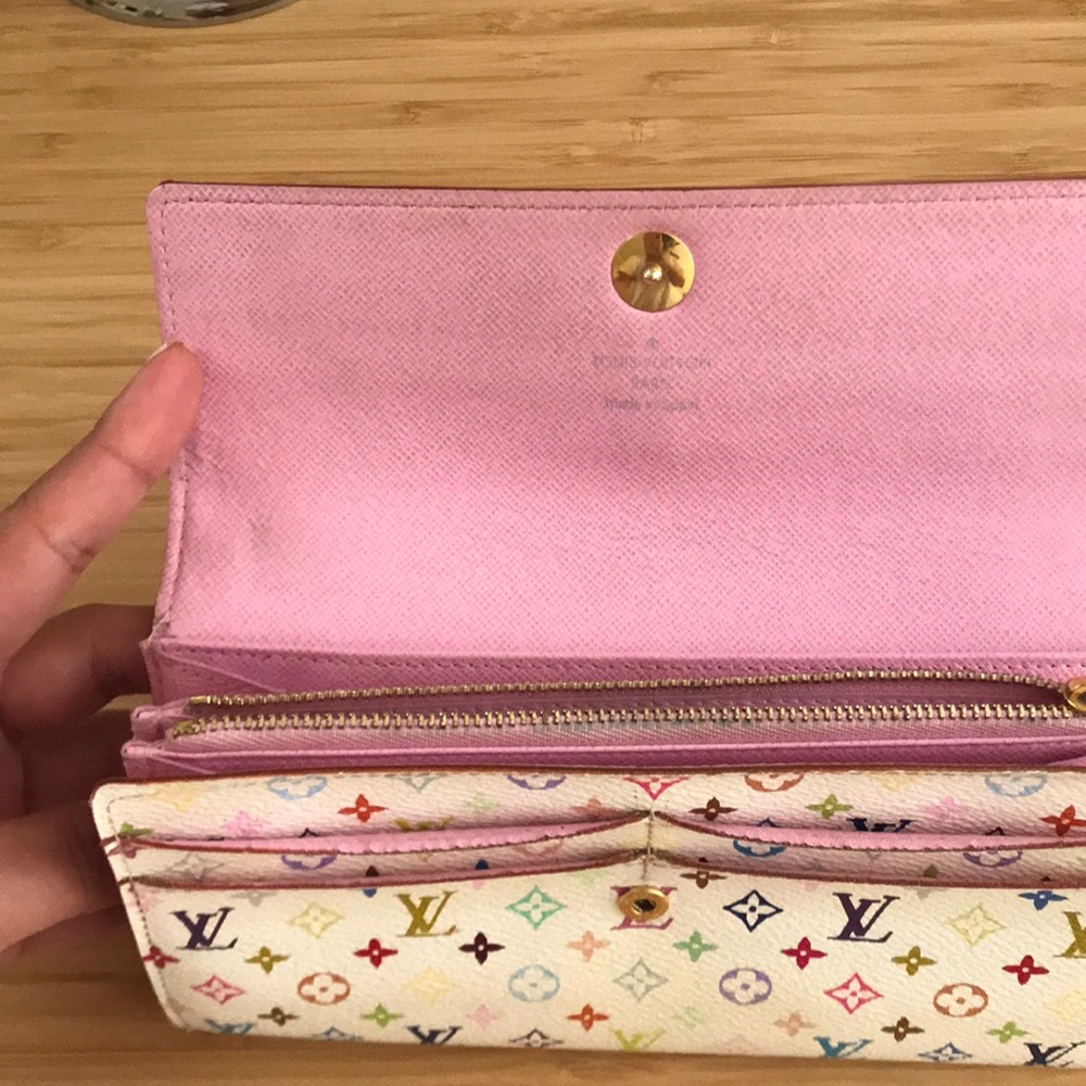 Louis Vuitton Multi Color Authentic Wallet - image 6